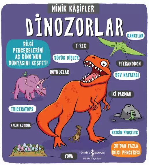 Minik Kâşifler Dinozorlar kapağı