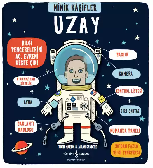 Minik Kâşifler Uzay kapağı