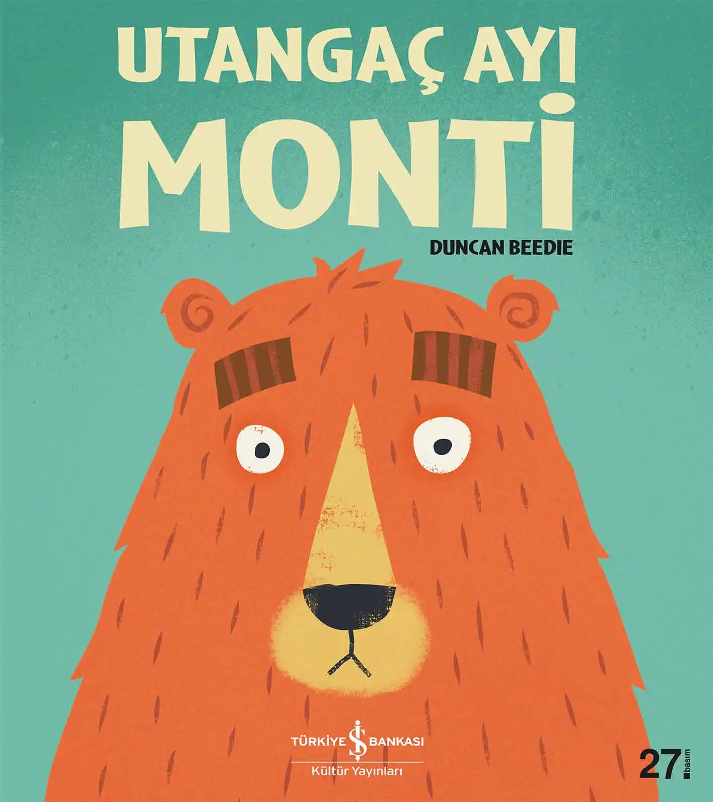 Utangaç Ayı Monti kapağı