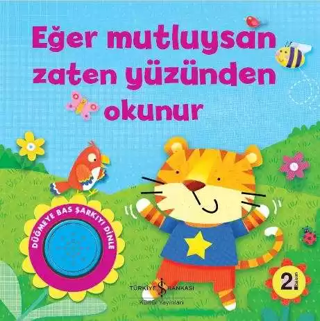 Eğer Mutluysan Zaten Yüzünden Okunur – Müzikli Kitap kapağı