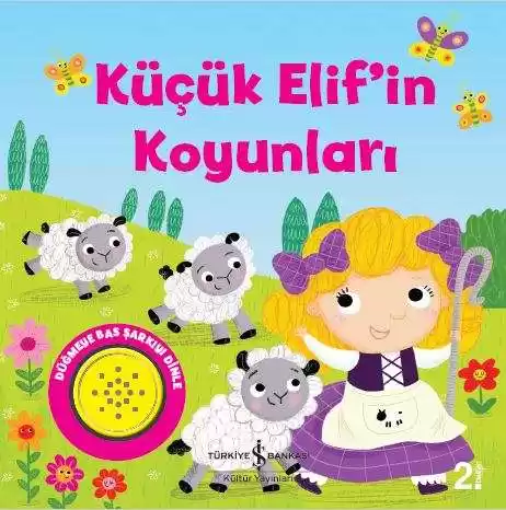 Küçük Elif’in Koyunları – Müzikli Kitap kapağı