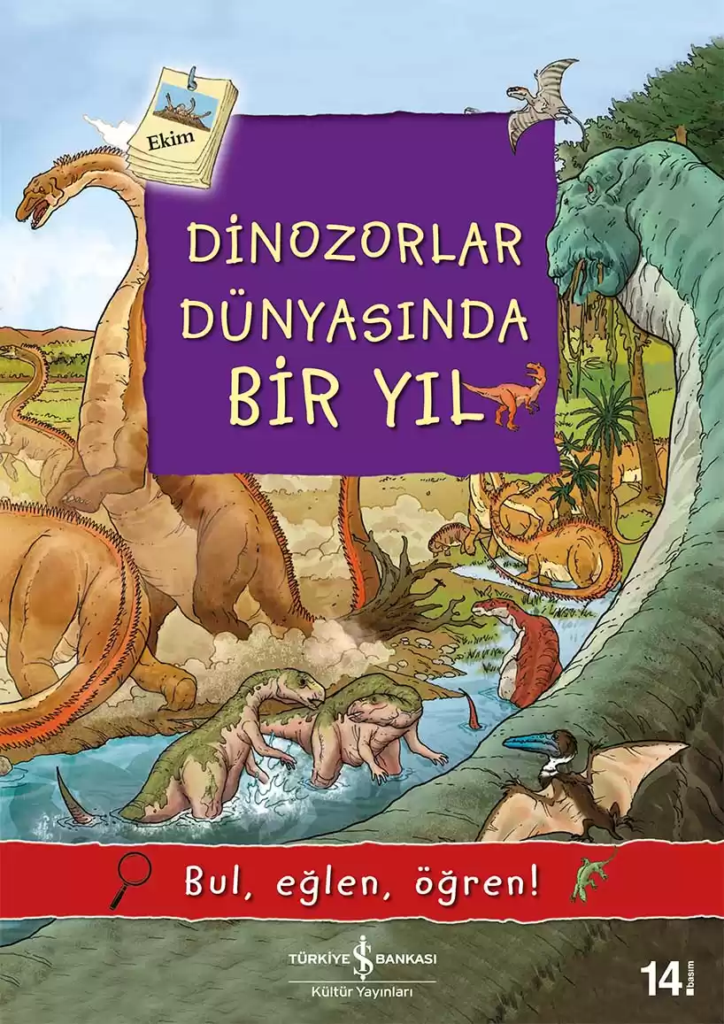 Dinozorlar Dünyasında Bir Yıl kapağı