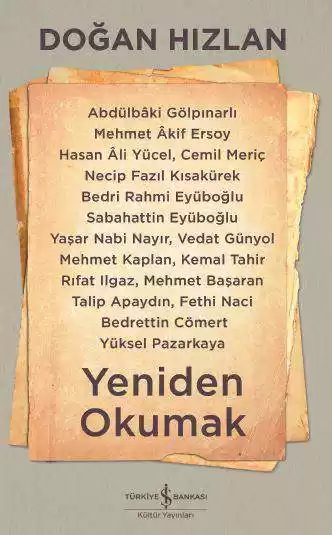 Yeniden Okumak kapağı