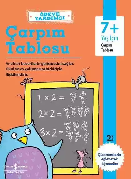 Ödeve Yardımcı Çarpım Tablosu 7+ kapağı