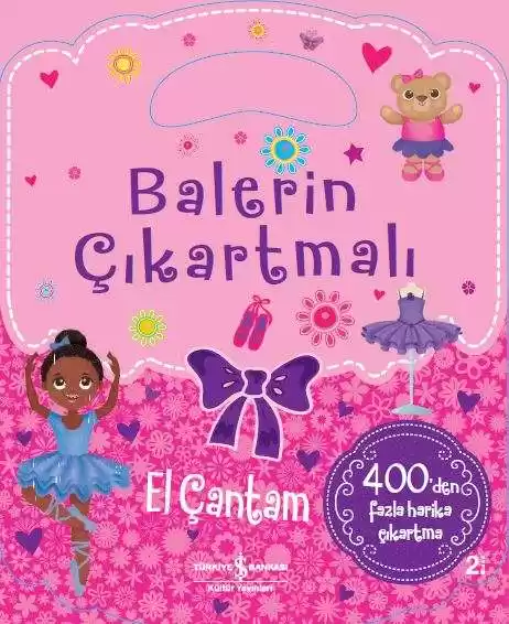 Balerin Çıkartmalı El Çantam kapağı