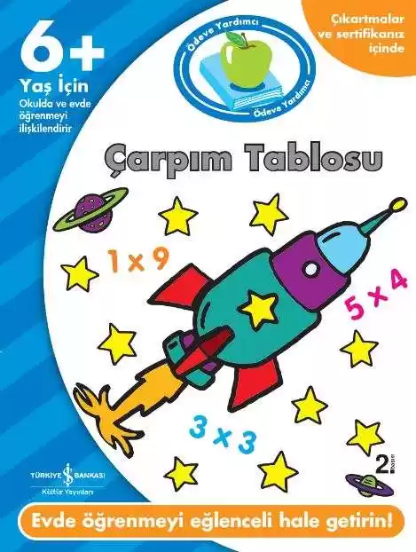 Ödeve Yardımcı Çarpım Tablosu 6+ kapağı