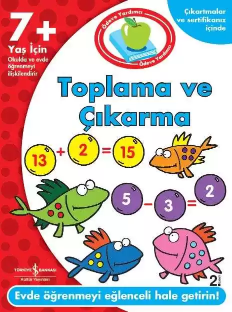 Ödeve Yardımcı Toplama ve Çıkarma 7+ kapağı