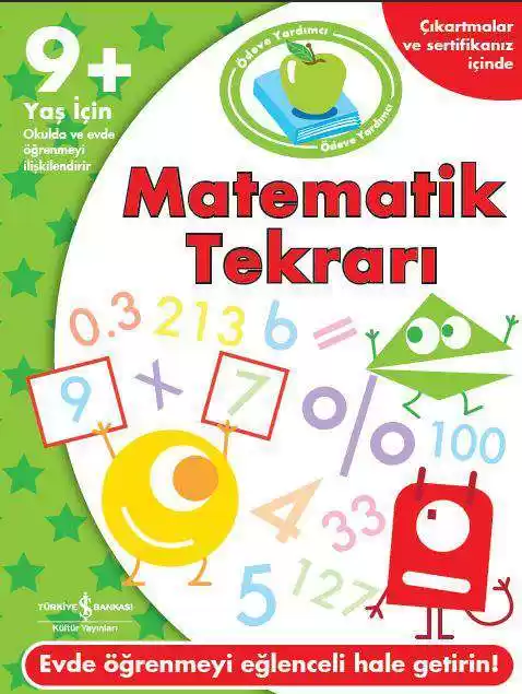 Ödeve Yardımcı Matematik Tekrarı 9+ kapağı
