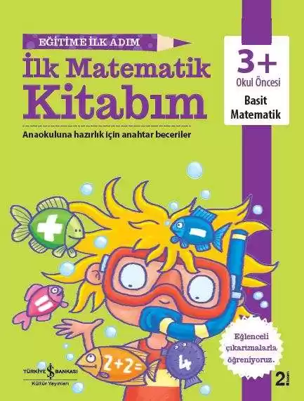Eğitime İlk Adım İlk Matematik Kitabım 3+ kapağı