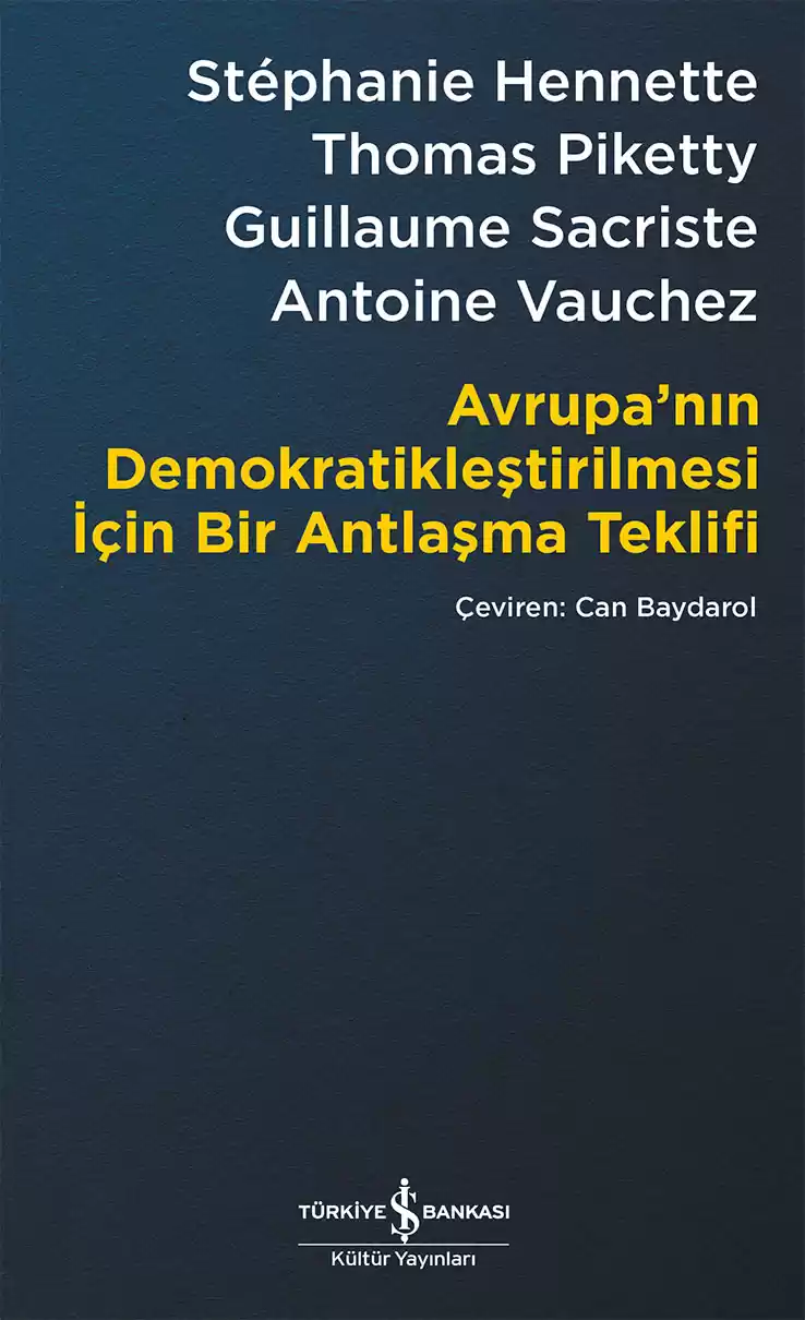 Avrupa’nın Demokratikleştirilmesi için Bir Antlaşma Teklifi kapağı