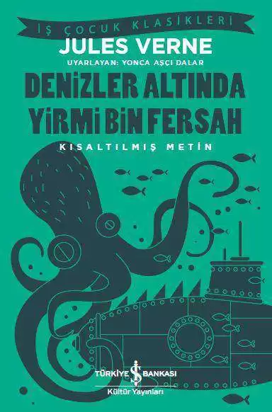 Denizler Altında Yirmi Bin Fersah – Kısaltılmış Metin kapağı