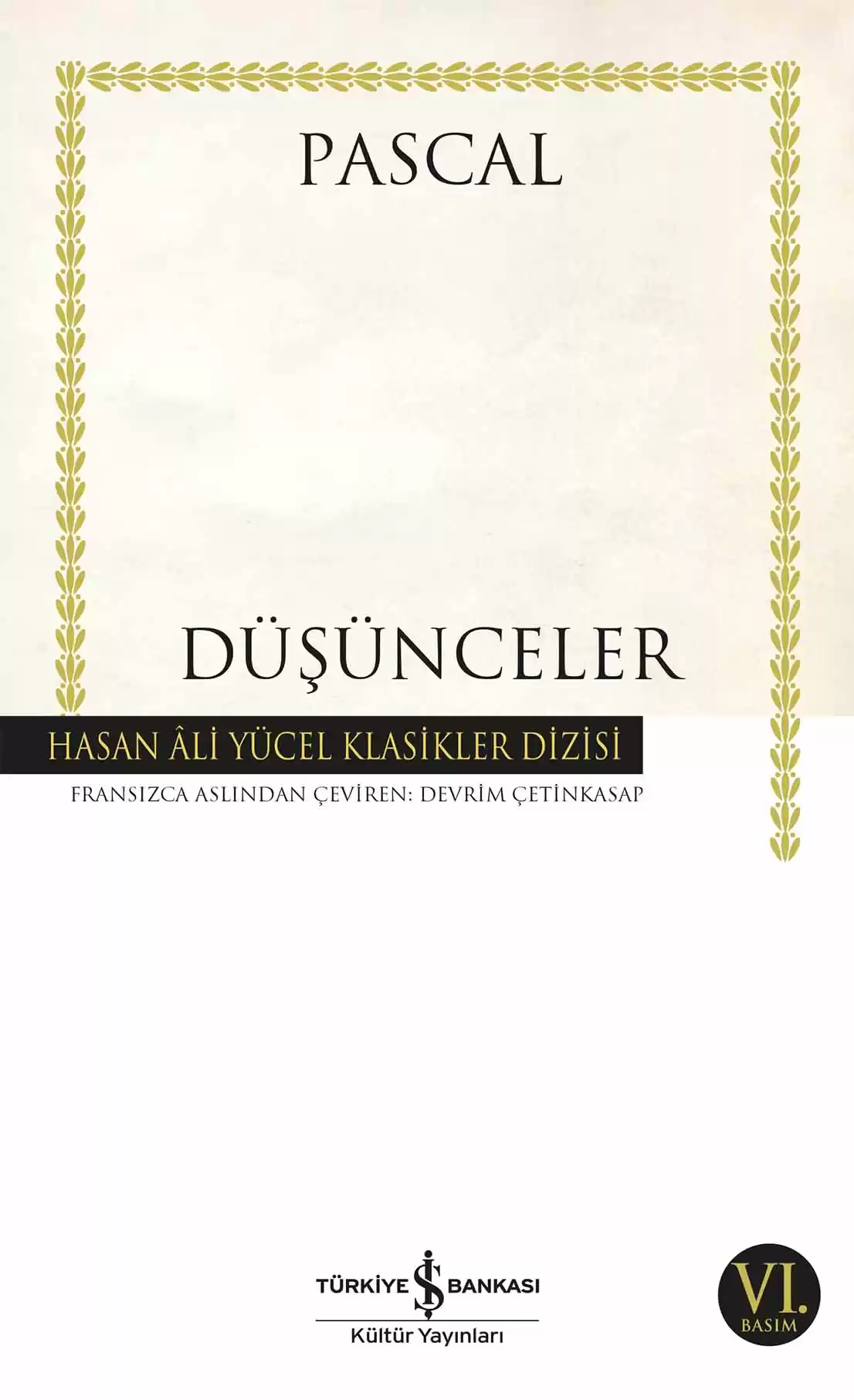 Düşünceler kapağı