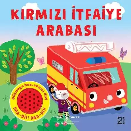 Kırmızı İtfaiye Arabası kapağı