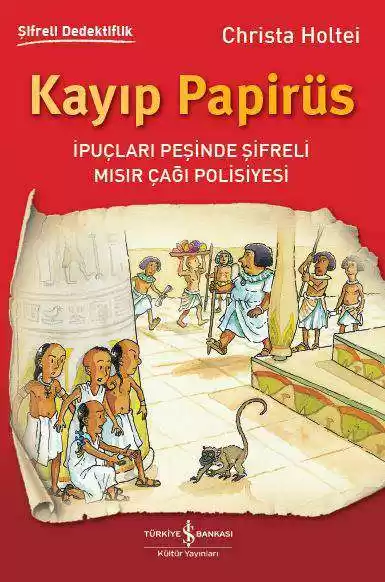 Kayıp Papirüs – Şifreli Dedektiflik kapağı