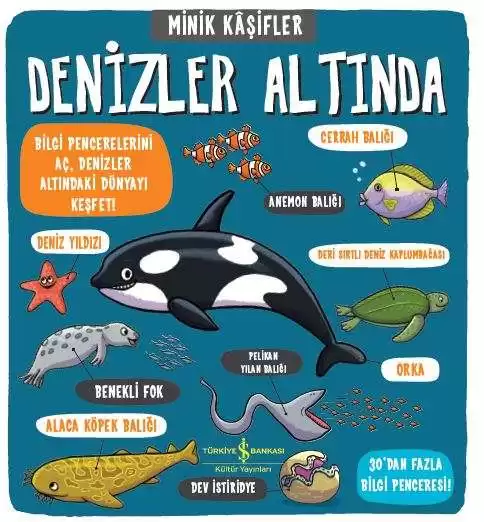 Minik Kâşifler Denizler Altında kapağı