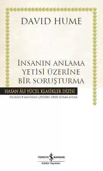 İnsanın Anlama Yetisi Üzerine Bir Soruşturma – Ciltli kapağı