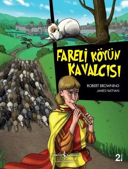 Fareli Köyün Kavalcısı – Çizgilerle Klasikler kapağı