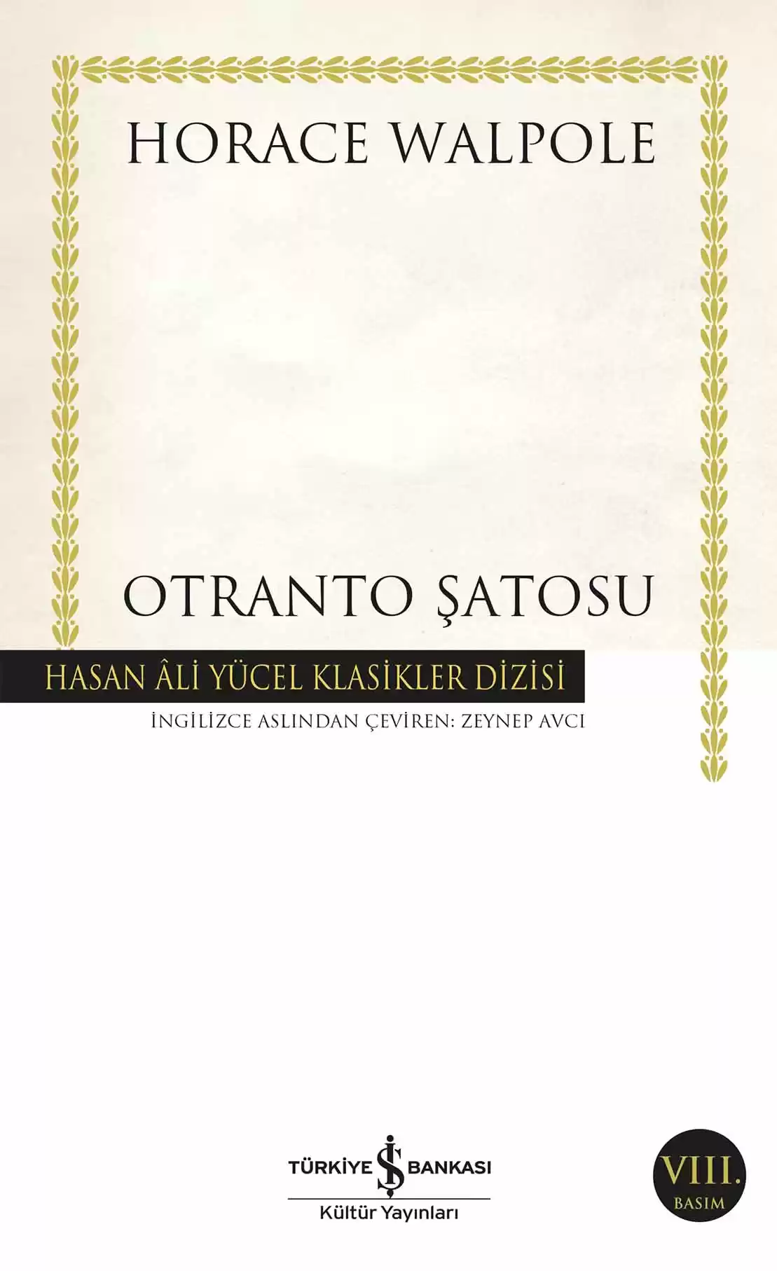 Otranto Şatosu kapağı