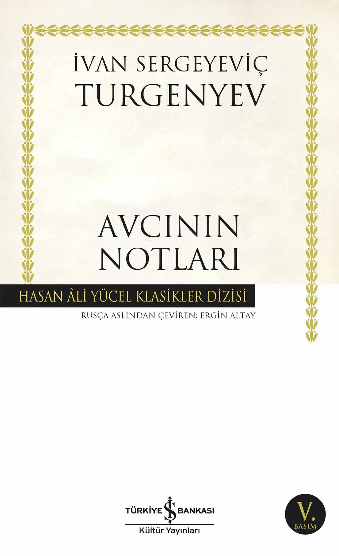 Avcının Notları kapağı