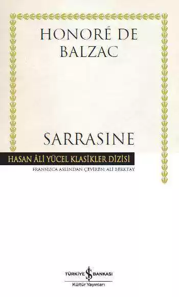 Sarrasine – Ciltli kapağı