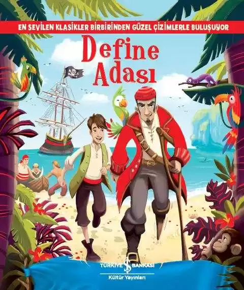 Define Adası Resimli Klasikler kapağı