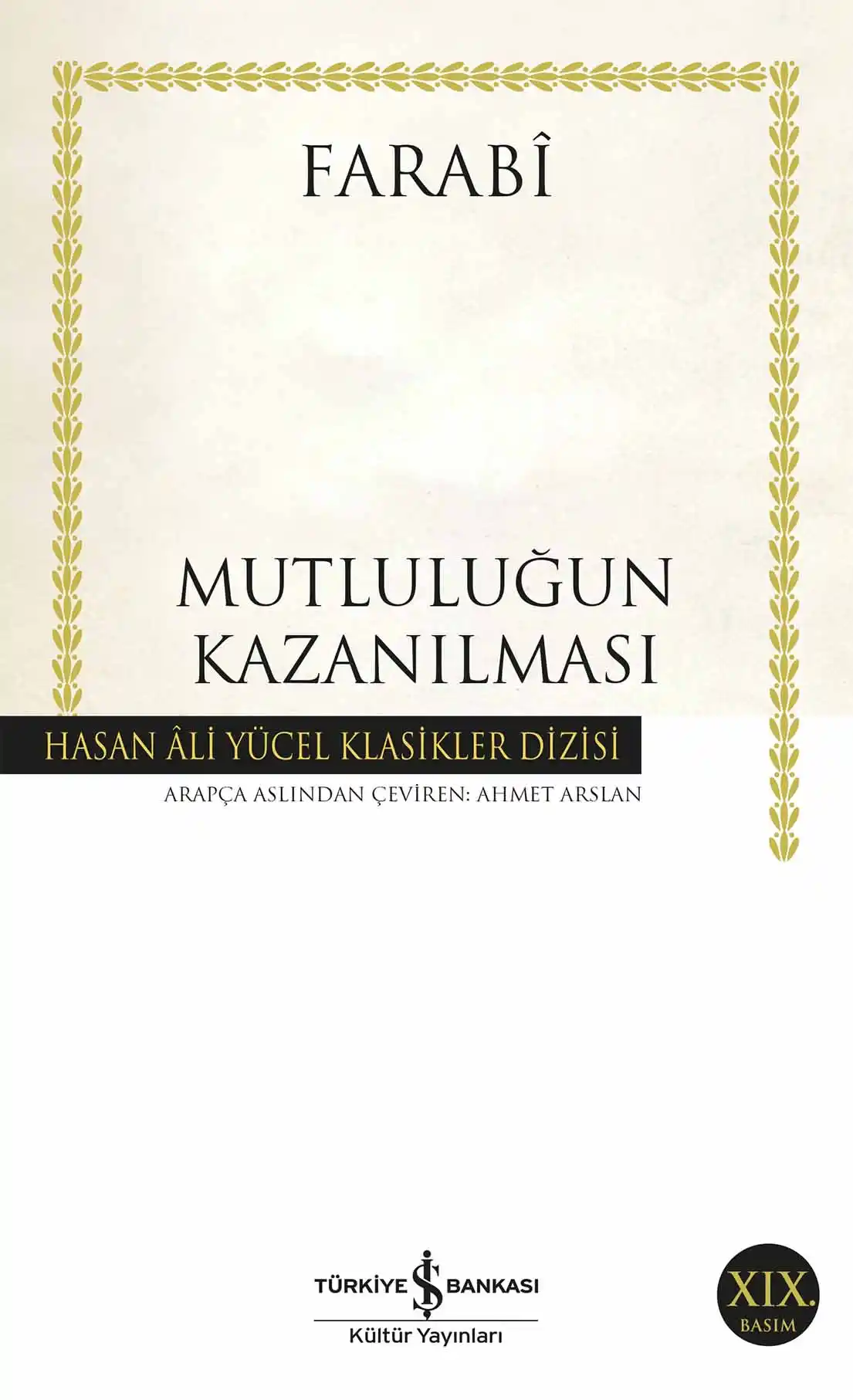Mutluluğun Kazanılması kapağı