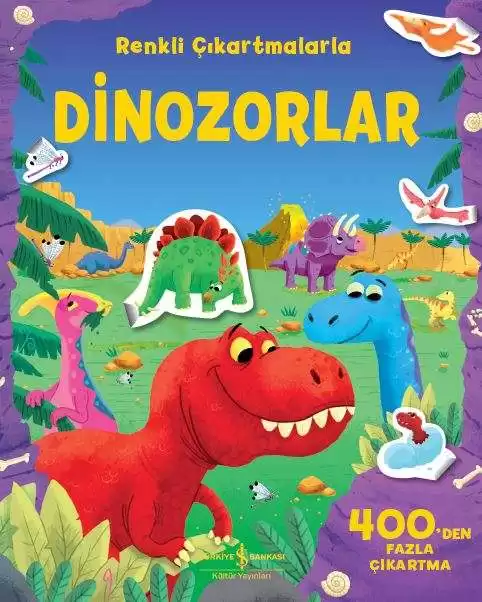 Dinozorlar – Renkli Çıkartmalarla kapağı