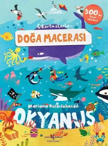 Çıkartmalarla Doğa Macerası – Okyanus kapağı