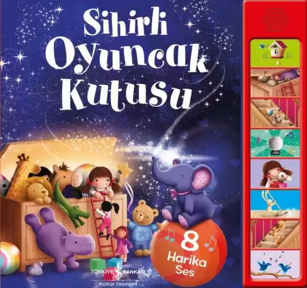 Sihirli Oyuncak Kutusu – Müzikli Kitap kapağı