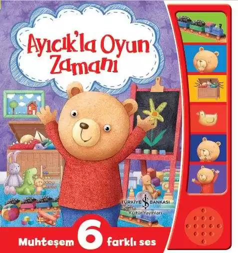 Ayıcık’la Oyun Zamanı – Sesli Kitap kapağı