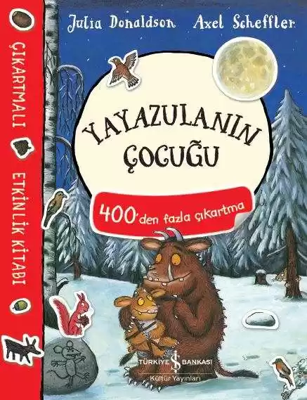 Yayazulanın Çocuğu Çıkartmalı Etkinlik Kitabı kapağı
