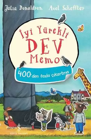 İyi Yürekli Dev Memo – Çıkartmalı Etkinlik Kitabı kapağı