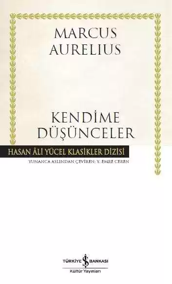 Kendime Düşünceler – Ciltli kapağı