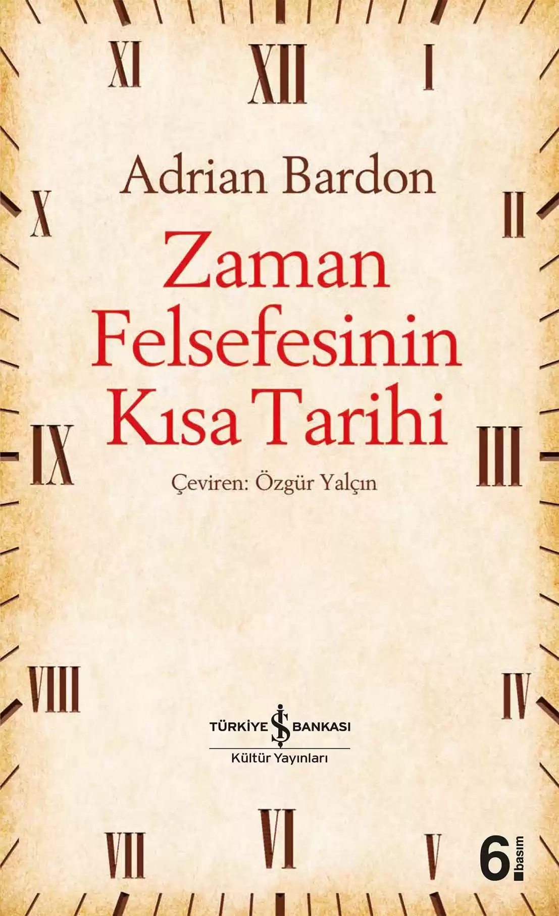 Zaman Felsefesinin Kısa Tarihi kapağı