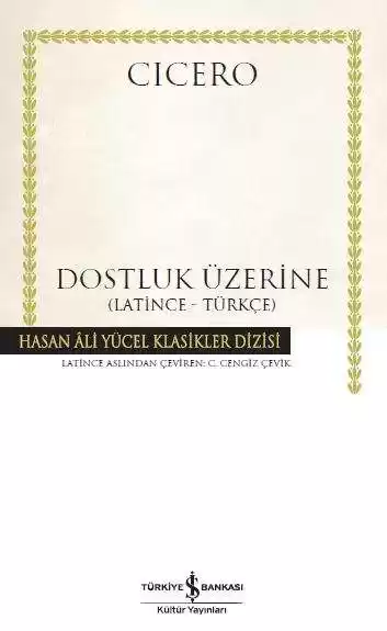Dostluk Üzerine – Ciltli kapağı