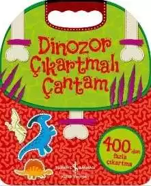 Dinozor Çıkartmalı Çantam kapağı