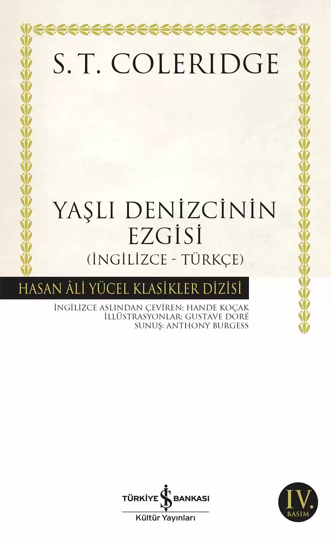 Yaşlı Denizcinin Ezgisi (İngilizce – Türkçe) kapağı