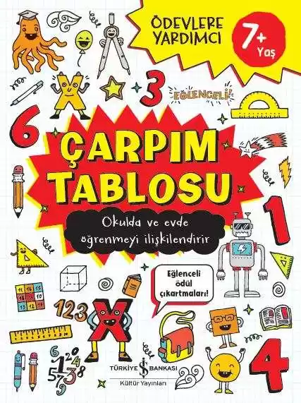 Çarpım Tablosu 7+ Ödevlere Yardımcı kapağı