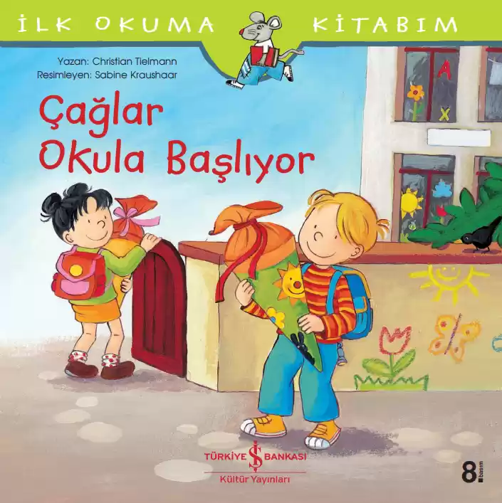 Çağlar Okula Başlıyor kapağı