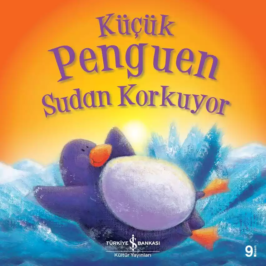 Küçük Penguen Sudan Korkuyor kapağı