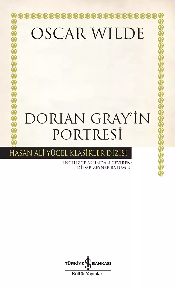 Dorian Gray’in Portresi – Ciltli kapağı