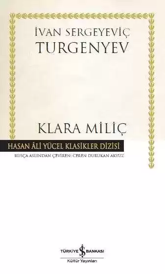 Klara Miliç – Ciltli kapağı