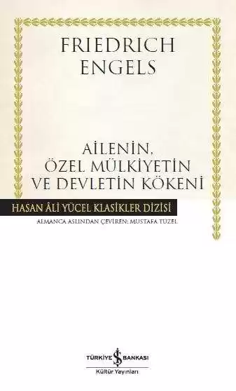 Ailenin, Özel Mülkiyetin ve Devletin Kökeni – Ciltli kapağı