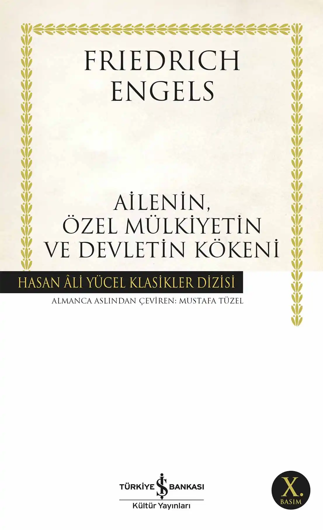 Ailenin, Özel Mülkiyetin ve Devletin Kökeni kapağı