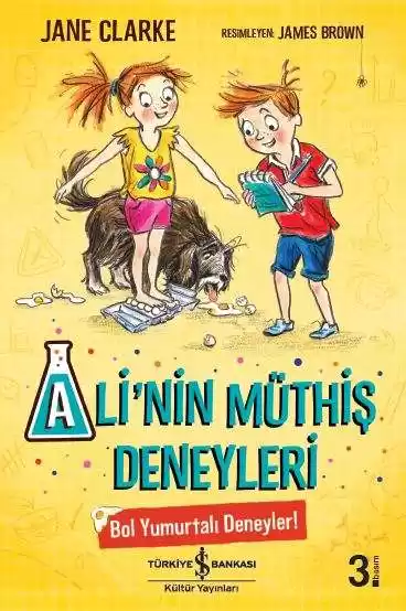 Ali’nin Müthiş Deneyleri – Bol Yumurtalı Deneyler! kapağı