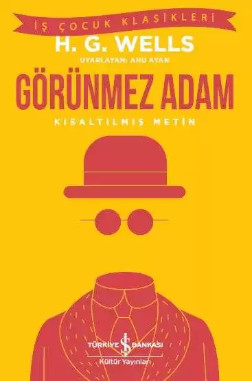 Görünmez Adam – Kısaltılmış Metin kapağı