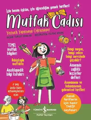 Mutfak Cadısı Yemek Yapmayı Öğreniyor kapağı