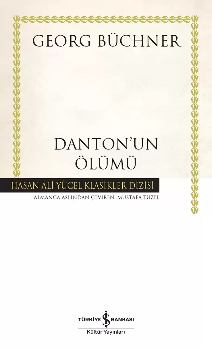 Danton’un Ölümü – Ciltli kapağı