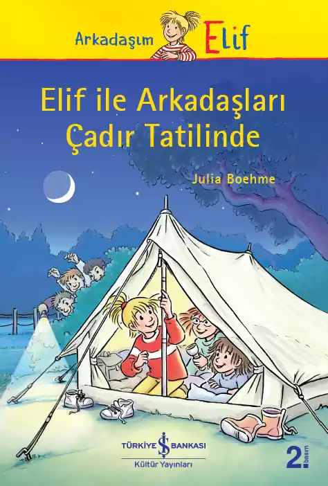 Elif İle Arkadaşları Çadır Tatilinde kapağı