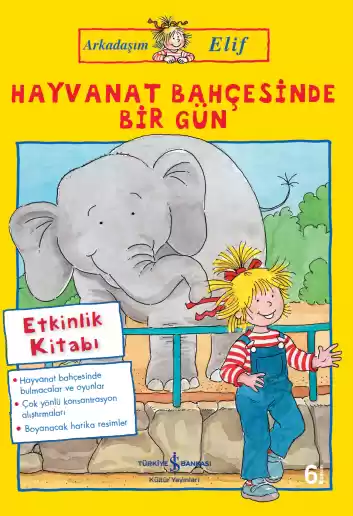 Arkadaşım Elif – Hayvanat Bahçesinde Bir Gün kapağı
